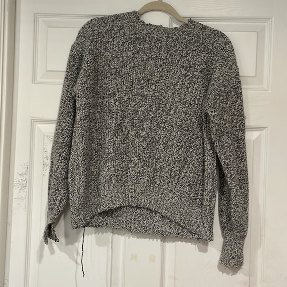 Helmut Lang Destroyed Marled Oversized Sweater XS - Picture 2 of 9